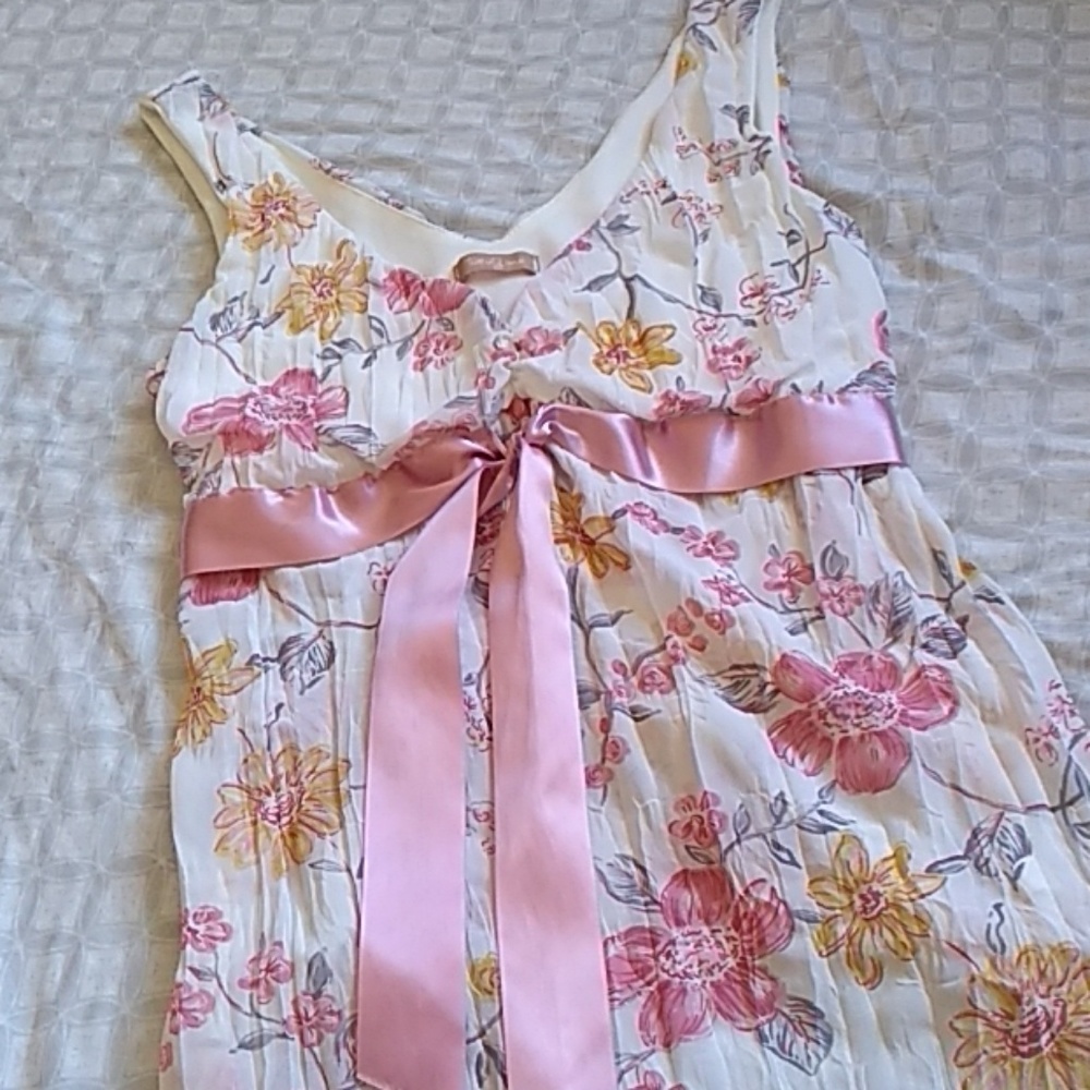Light sheer tank/blouse